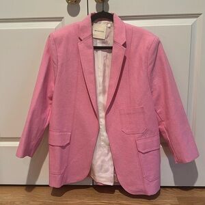 Oversized pink Bouguessa blazer